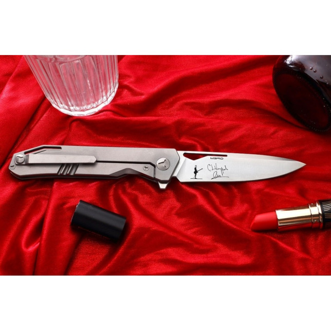Нож MR BLADE KEEPER NO SHNUR NO PARTY, PURPLE